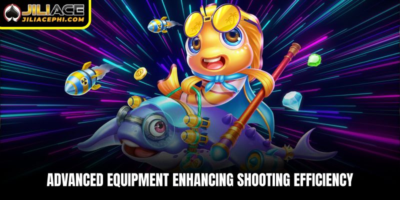 Advanced equipment enhancing shooting efficiency
