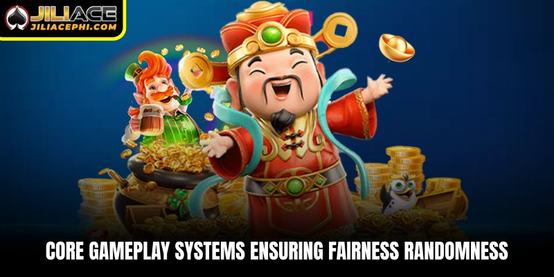 Core gameplay systems ensuring fairness randomness