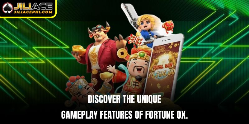 Discover the unique gameplay features of Fortune Ox.