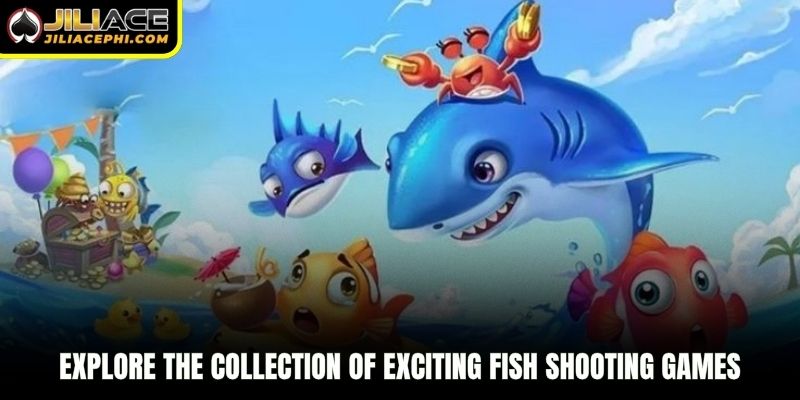 Explore the collection of exciting fish shooting games