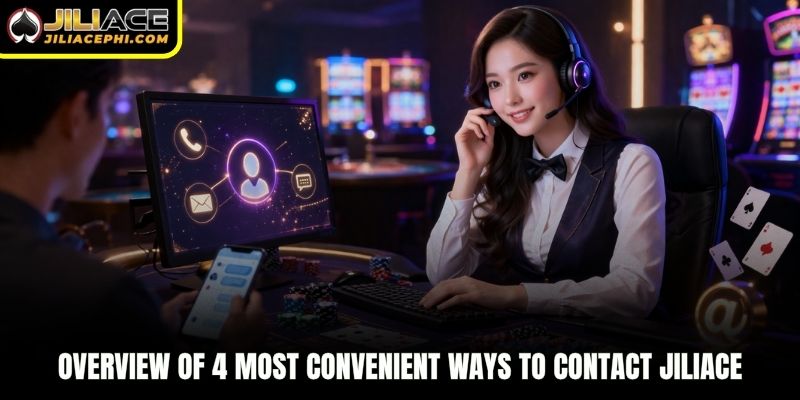 Overview of 4 most convenient ways to contact jiliace