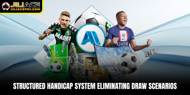 Structured handicap system eliminating draw scenarios