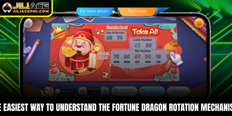 The easiest way to understand the Fortune Dragon rotation mechanism.