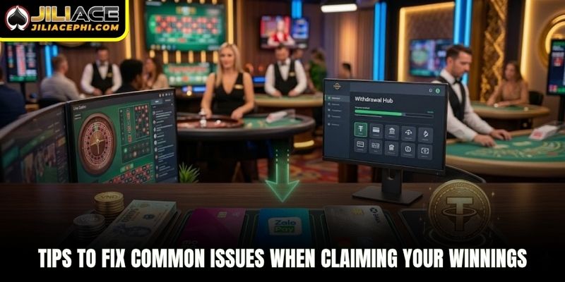 Tips to fix common issues when claiming your winnings