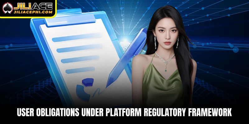 User obligations under platform regulatory framework
